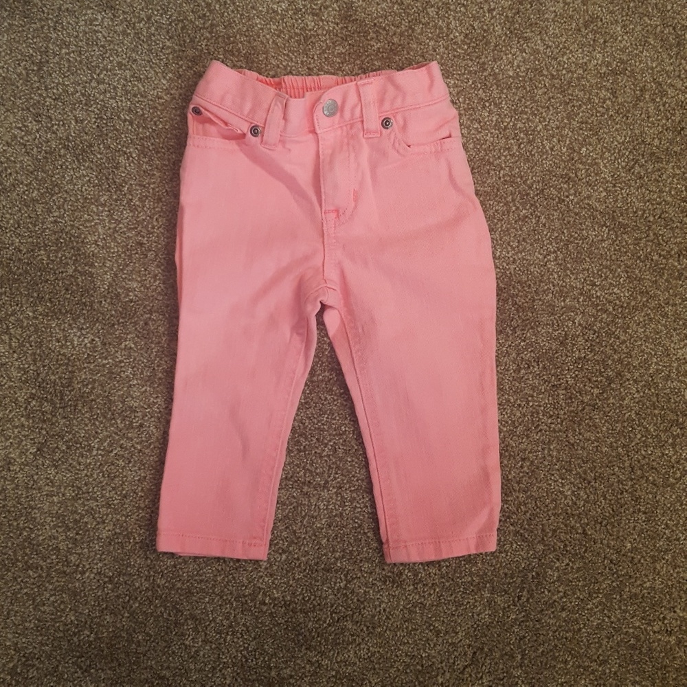 Polo Ralph Lauren pink baby girl jeans